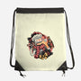 Happy Holidays Humans-None-Drawstring-Bag-glitchygorilla