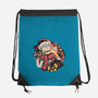 Happy Holidays Humans-None-Drawstring-Bag-glitchygorilla
