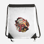 Happy Holidays Humans-None-Drawstring-Bag-glitchygorilla
