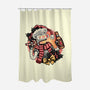 Happy Holidays Humans-None-Polyester-Shower Curtain-glitchygorilla