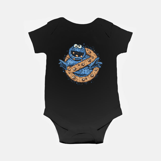 Hide The Cookies-Baby-Basic-Onesie-glitchygorilla