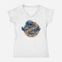 Hide The Cookies-Womens-V-Neck-Tee-glitchygorilla