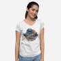 Hide The Cookies-Womens-V-Neck-Tee-glitchygorilla