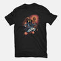 Legend Of The Black Mage-Unisex-Basic-Tee-glitchygorilla
