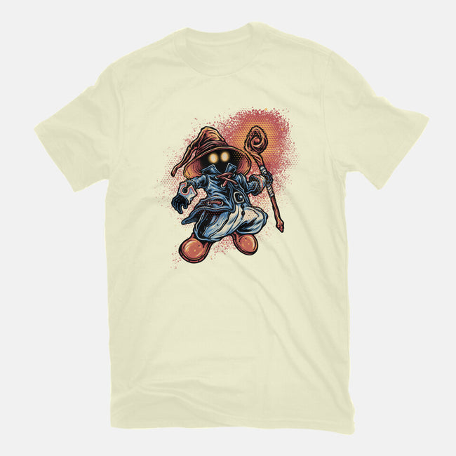 Legend Of The Black Mage-Mens-Premium-Tee-glitchygorilla
