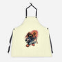 Legend Of The Black Mage-Unisex-Kitchen-Apron-glitchygorilla