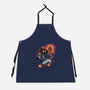 Legend Of The Black Mage-Unisex-Kitchen-Apron-glitchygorilla