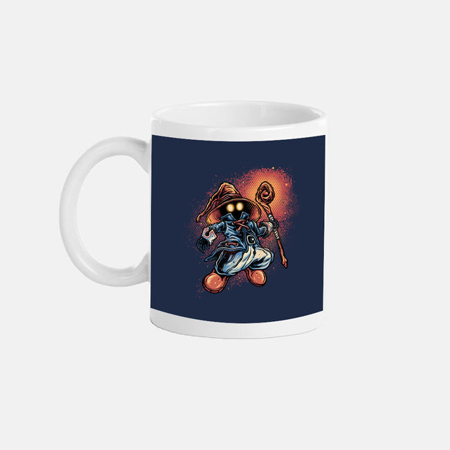 Legend Of The Black Mage-None-Mug-Drinkware-glitchygorilla