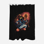 Legend Of The Black Mage-None-Polyester-Shower Curtain-glitchygorilla