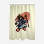 Legend Of The Black Mage-None-Polyester-Shower Curtain-glitchygorilla
