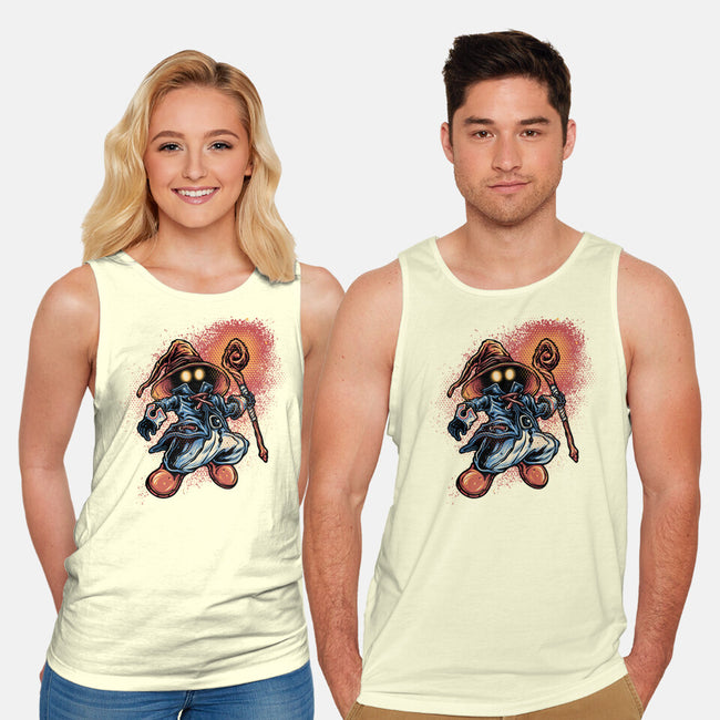 Legend Of The Black Mage-Unisex-Basic-Tank-glitchygorilla
