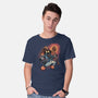 Legend Of The Black Mage-Mens-Basic-Tee-glitchygorilla