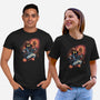 Legend Of The Black Mage-Unisex-Basic-Tee-glitchygorilla