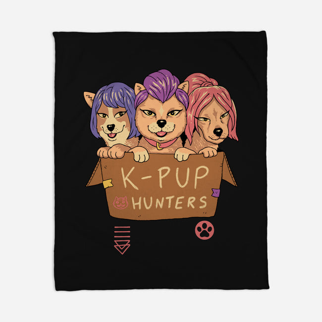K-Pup Hunters-None-Fleece-Blanket-vp021
