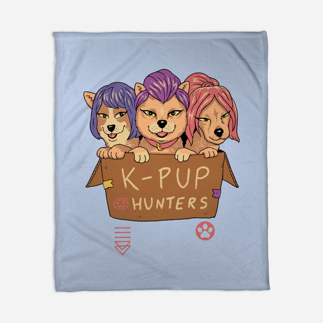 K-Pup Hunters-None-Fleece-Blanket-vp021