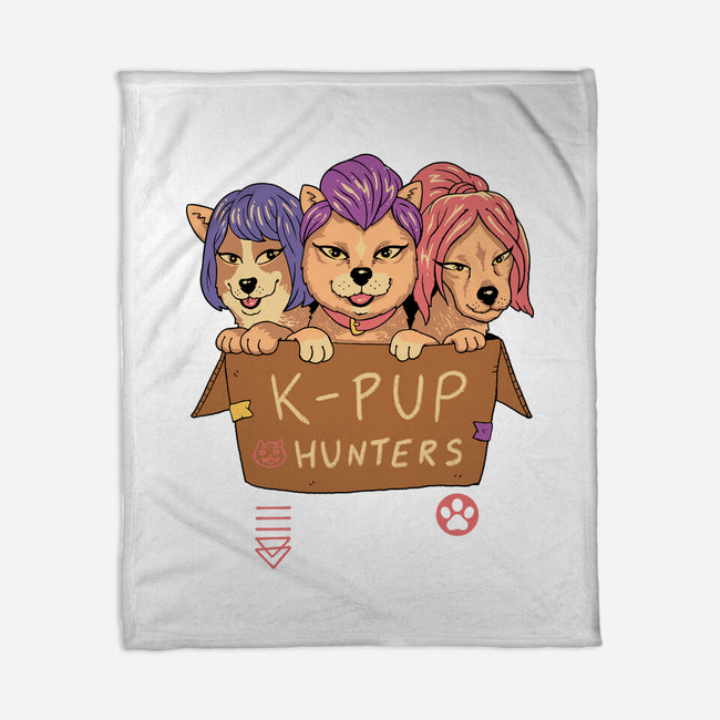 K-Pup Hunters-None-Fleece-Blanket-vp021