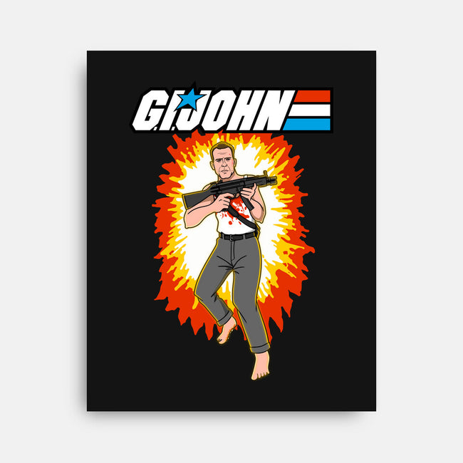 G.I. John-None-Stretched-Canvas-jasesa