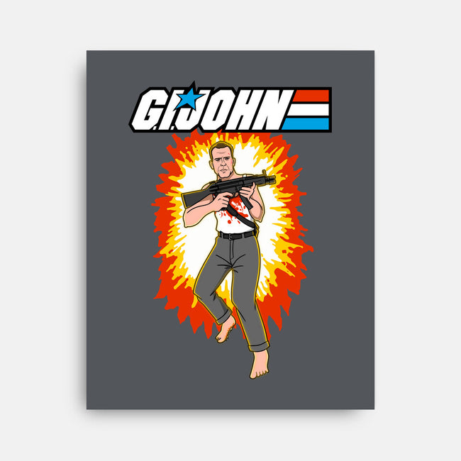 G.I. John-None-Stretched-Canvas-jasesa