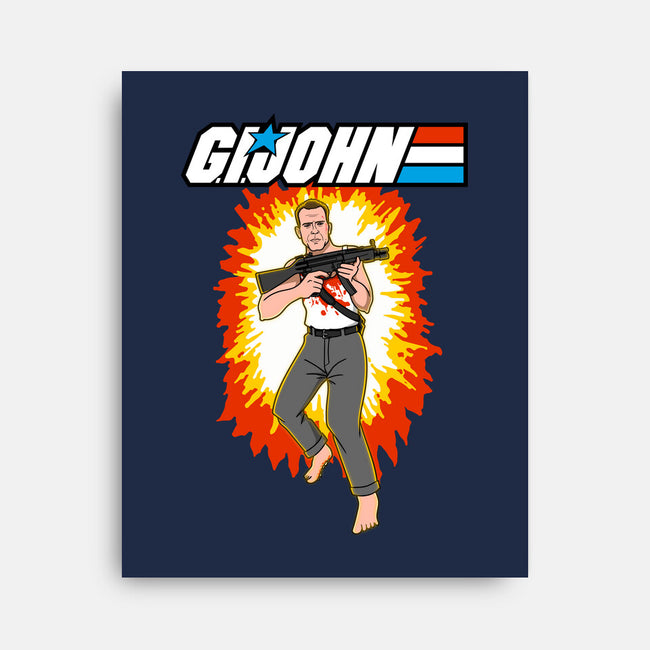 G.I. John-None-Stretched-Canvas-jasesa