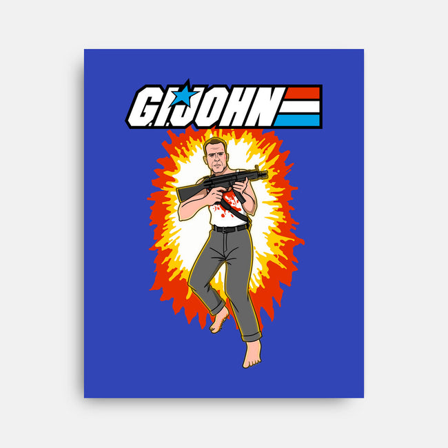 G.I. John-None-Stretched-Canvas-jasesa