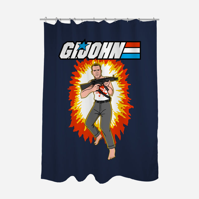 G.I. John-None-Polyester-Shower Curtain-jasesa
