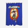 G.I. John-None-Polyester-Shower Curtain-jasesa