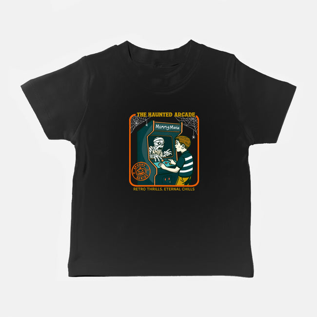 The Haunted Arcade-Baby-Basic-Tee-Kimprut