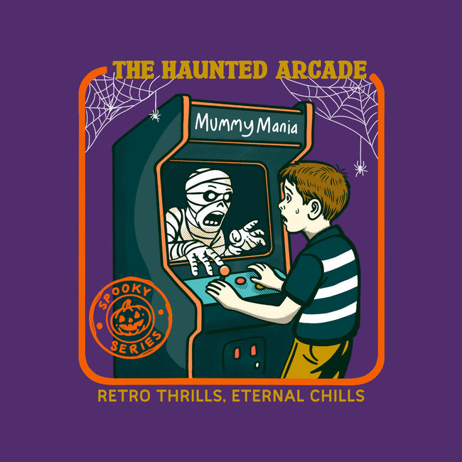 The Haunted Arcade-Womens-Fitted-Tee-Kimprut