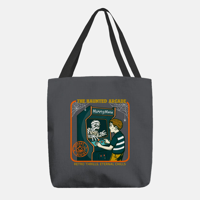 The Haunted Arcade-None-Basic Tote-Bag-Kimprut