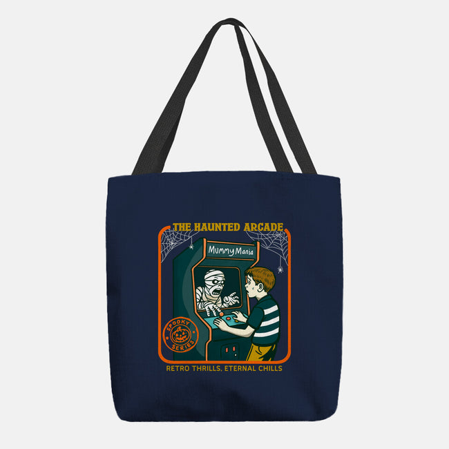 The Haunted Arcade-None-Basic Tote-Bag-Kimprut