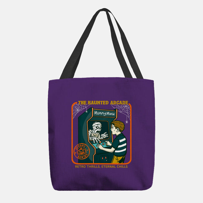 The Haunted Arcade-None-Basic Tote-Bag-Kimprut