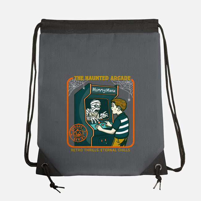 The Haunted Arcade-None-Drawstring-Bag-Kimprut
