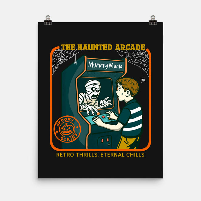 The Haunted Arcade-None-Matte-Poster-Kimprut