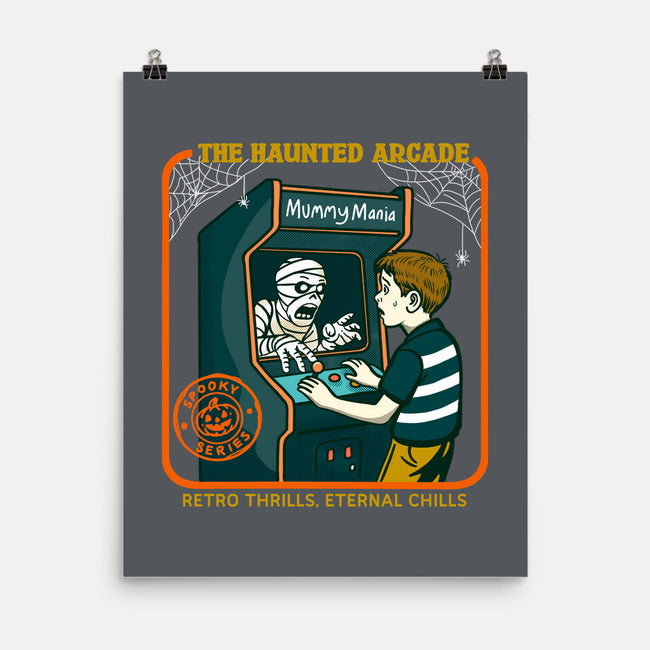 The Haunted Arcade-None-Matte-Poster-Kimprut