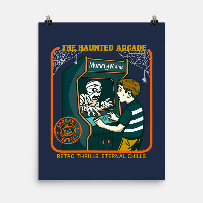 The Haunted Arcade-None-Matte-Poster-Kimprut