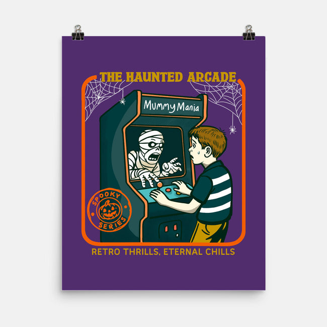 The Haunted Arcade-None-Matte-Poster-Kimprut