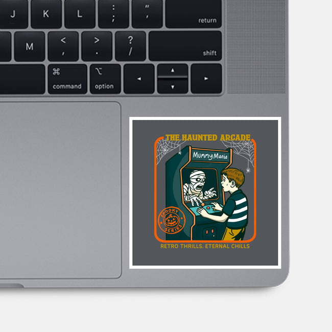 The Haunted Arcade-None-Glossy-Sticker-Kimprut