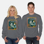 The Haunted Arcade-Unisex-Crew Neck-Sweatshirt-Kimprut