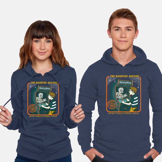 The Haunted Arcade-Unisex-Pullover-Sweatshirt-Kimprut