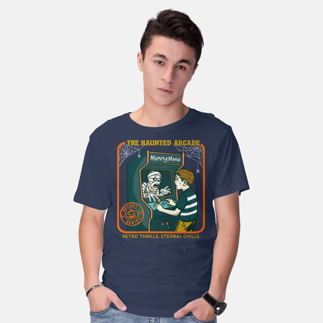 The Haunted Arcade-Mens-Basic-Tee-Kimprut
