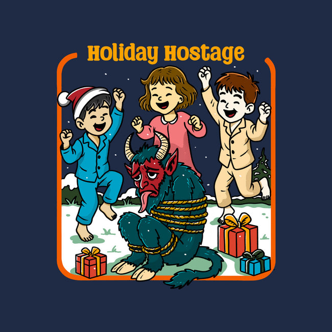 Holiday Hostage-Unisex-Kitchen-Apron-Kimprut