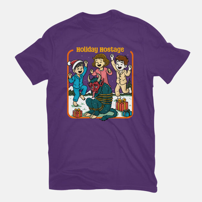 Holiday Hostage-Womens-Basic-Tee-Kimprut