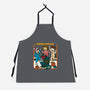 Holiday Hostage-Unisex-Kitchen-Apron-Kimprut
