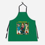 Holiday Hostage-Unisex-Kitchen-Apron-Kimprut