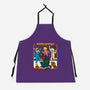 Holiday Hostage-Unisex-Kitchen-Apron-Kimprut