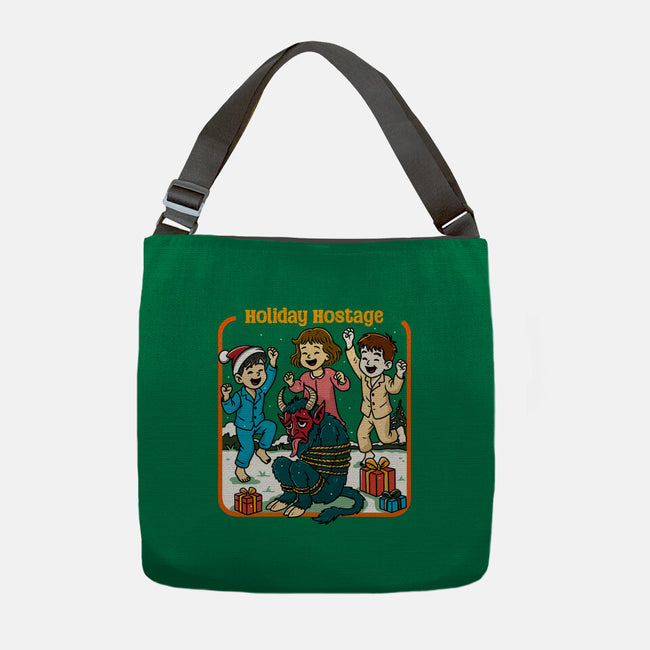 Holiday Hostage-None-Adjustable Tote-Bag-Kimprut