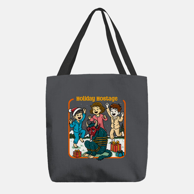 Holiday Hostage-None-Basic Tote-Bag-Kimprut