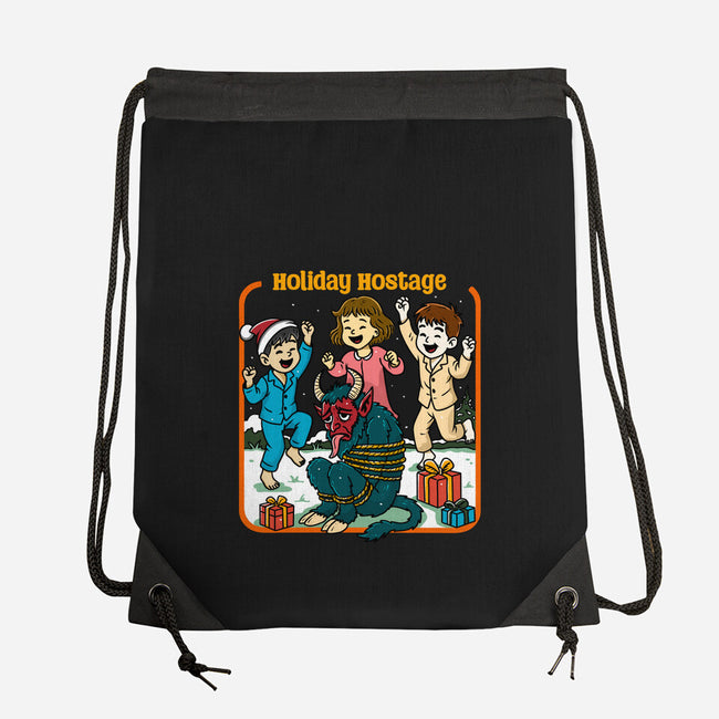 Holiday Hostage-None-Drawstring-Bag-Kimprut