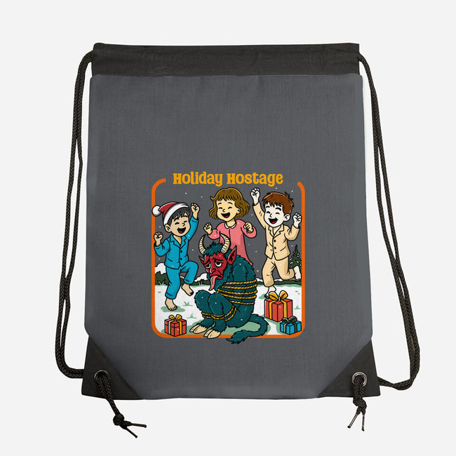 Holiday Hostage-None-Drawstring-Bag-Kimprut