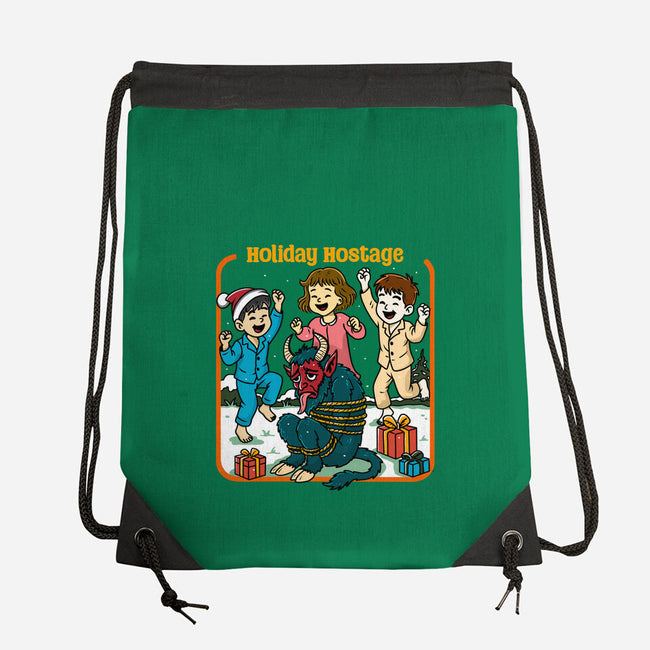 Holiday Hostage-None-Drawstring-Bag-Kimprut